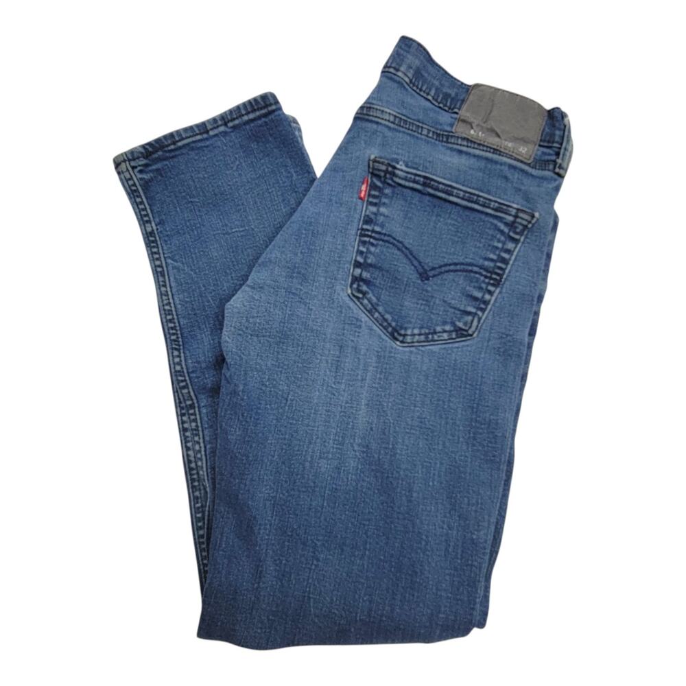 Levi's 511 Slim Fit Jeans Mens 32x32 Medium Blue Wash Stretch Denim Pants